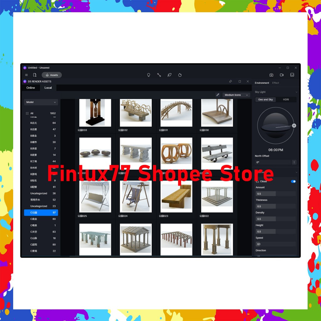 D5 Render v2.3.0 FREE 100GB Assets Library Lifetime For Windows (64-Bit)