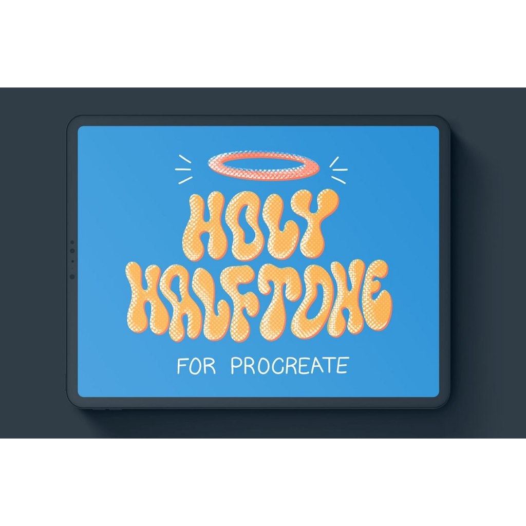 Procreate【T281】 Holy Halftones for Procreate