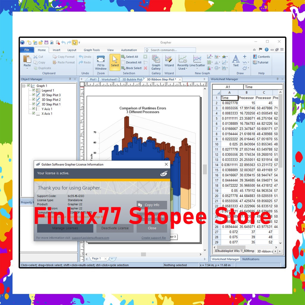 [SELF REDEEM] Golden Software Grapher v24.1 Latest Update 2024 Lifetime For Windows