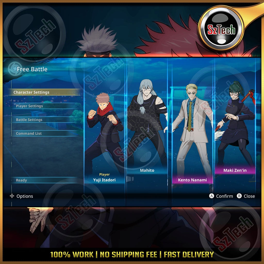 Jujutsu Kaisen Cursed Clash Ultimate Edition[ PC/Laptop GAME ]v1.0.1Jujutsu KaisenAnime GamesEmulator