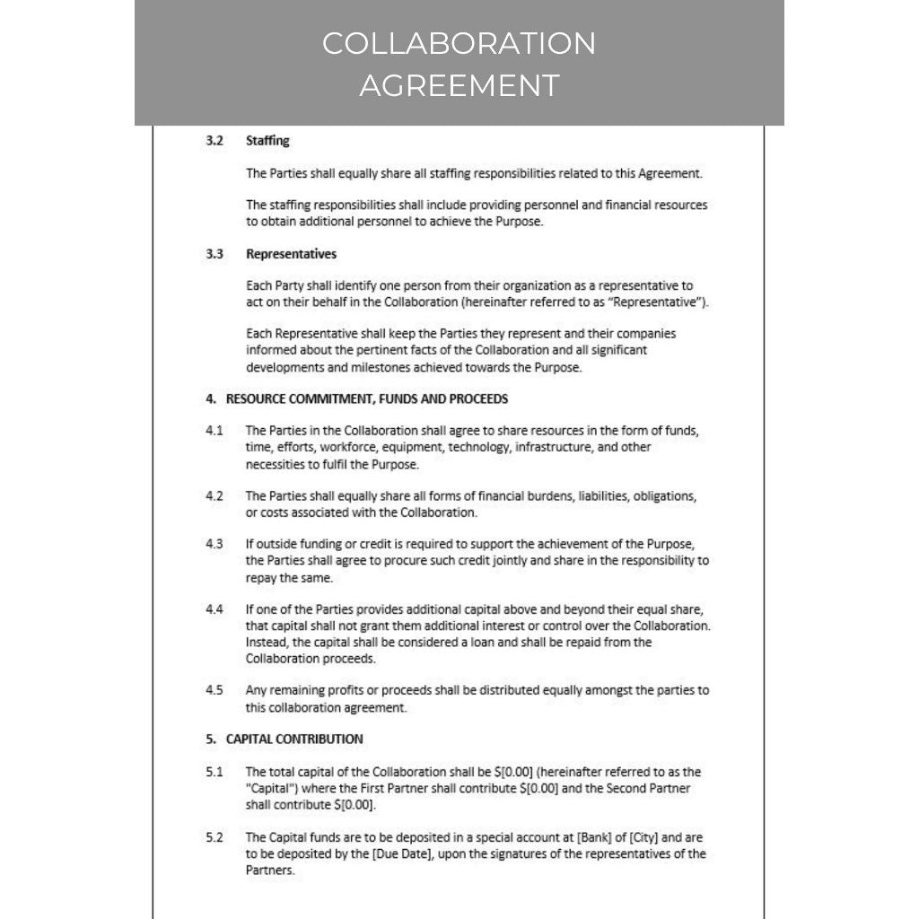 COLLABORATION AGREEMENT