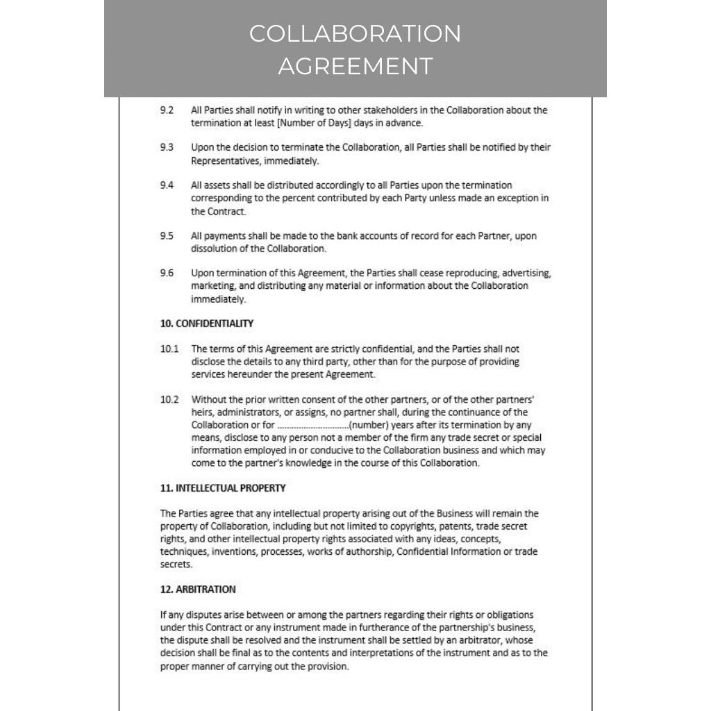 COLLABORATION AGREEMENT