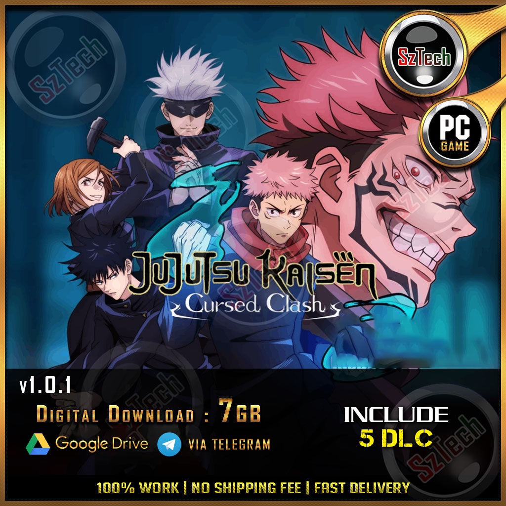 Jujutsu Kaisen Cursed Clash Ultimate Edition[ PC/Laptop GAME ]v1.0.1Jujutsu KaisenAnime GamesEmulator
