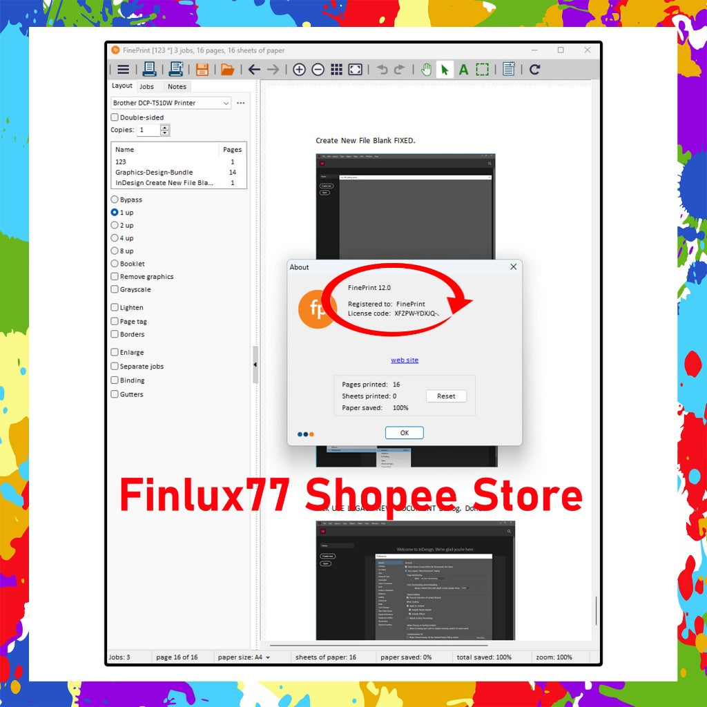 [SELF REDEEM] FinePrint Pro 12.12 Latest 2025 Lifetime For Windows