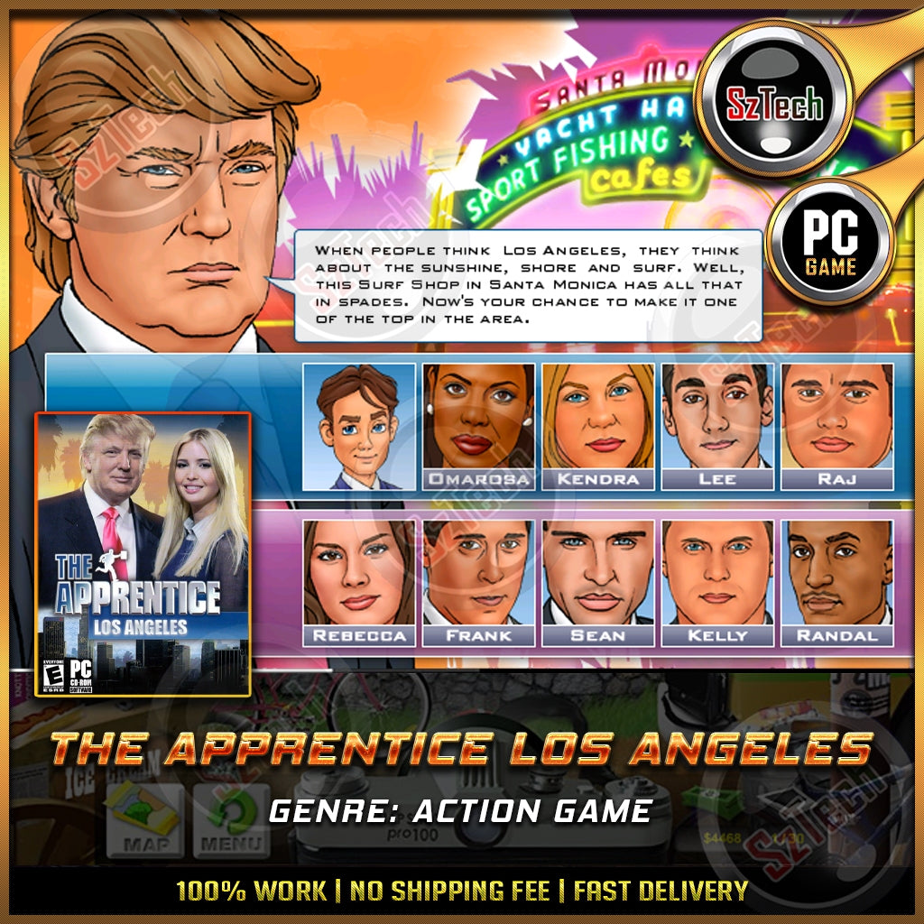 The Apprentice Los Angeles [PC/LAPTOP GAME]  [ DIGITAL DOWNLOAD] Nostalgia GamesAction Game