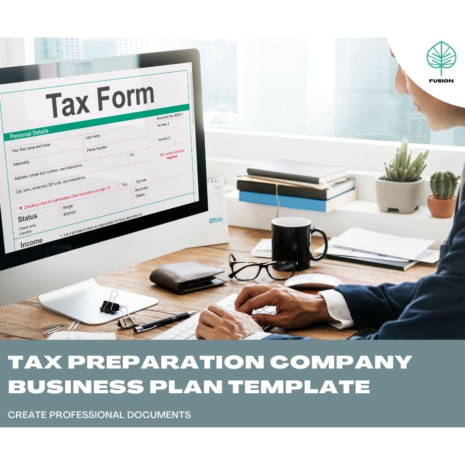 TAX PREPARATION COMPANY BUSINESS PLAN, FINANCIAL PROJECTION, CASHFLOW TEMPLATES