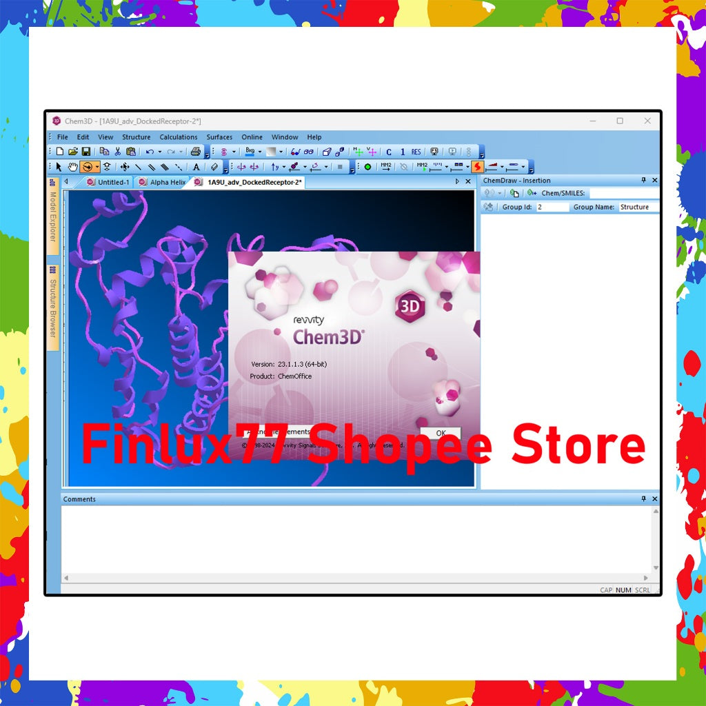 [SELF REDEEM] ChemOffice Professional Suite 2023 v23.1 Latest Lifetime For Windows