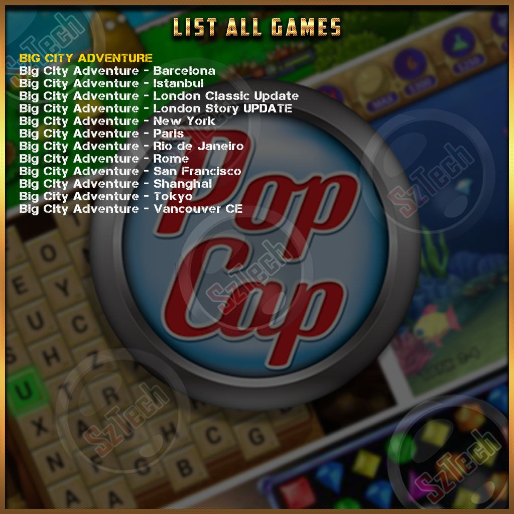 Sztech Games Collection [PC/Laptop Game] [DIGITAL DOWNLOAD]Sztech RePack300+ Games