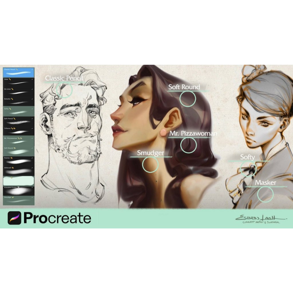 Procreate【T335】EL Procreate Brushpack