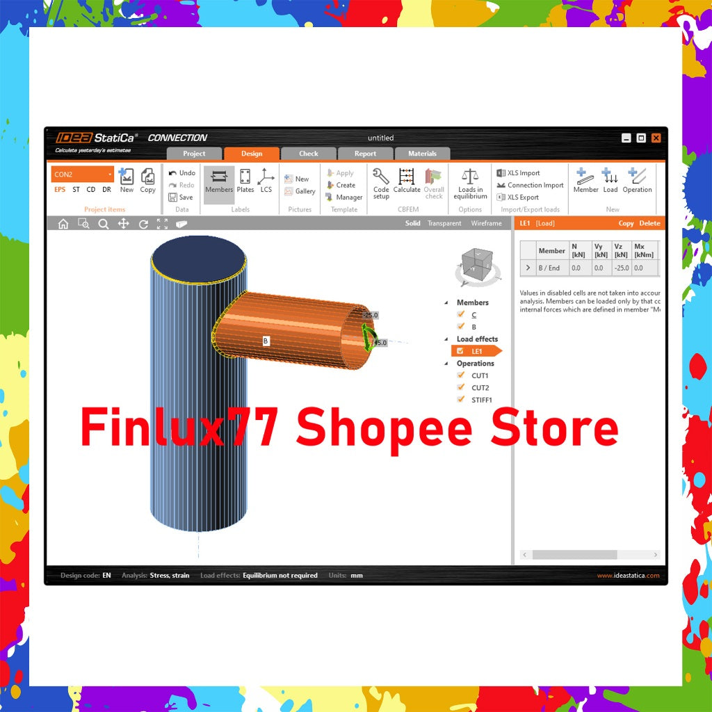 [SELF REDEEM] IDEA StatiCa v25.0.2 Lifetime For Windows (64-Bit)