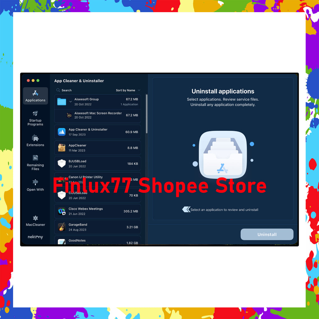 [SELF REDEEM] App Cleaner & Uninstaller Pro v8.7.1 Latest 2025 Lifetime For McOS | AppCleaner & Uninstaller Pro