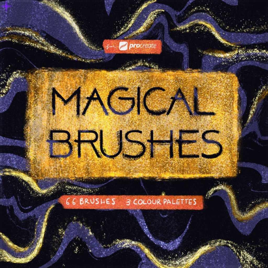 Procreate iOS & MacOSX【T241】 Magical Brushes for Procreate