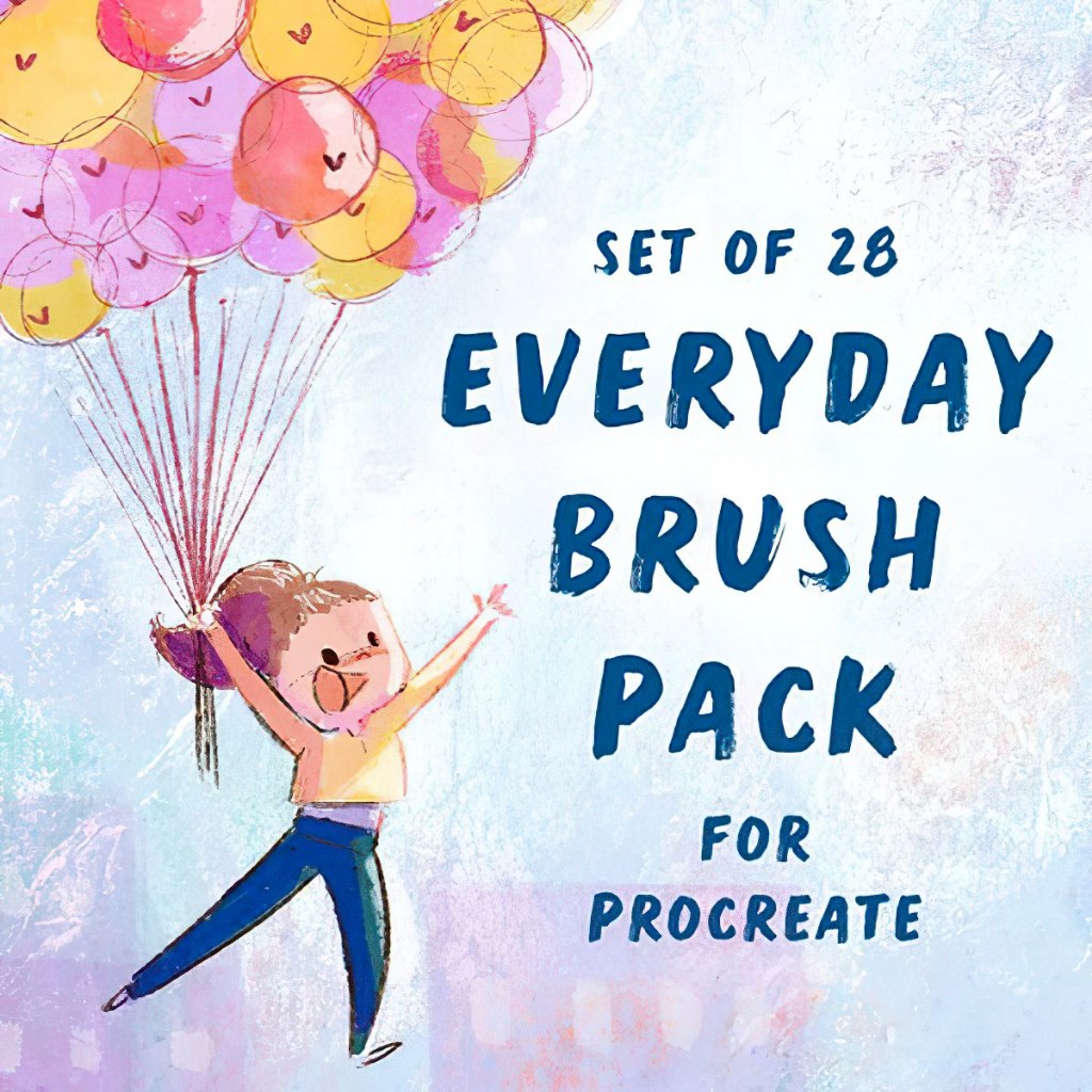 Procreate【T250】 Procreate Brushes - Everyday Texture Pack
