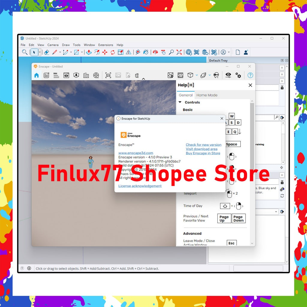 [SELF REDEEM] Enscape 3D v4.12 FREE 7GB Assets Library For SketchUp/Revit/Rhino/VectorWorks For Windows (64-Bit)