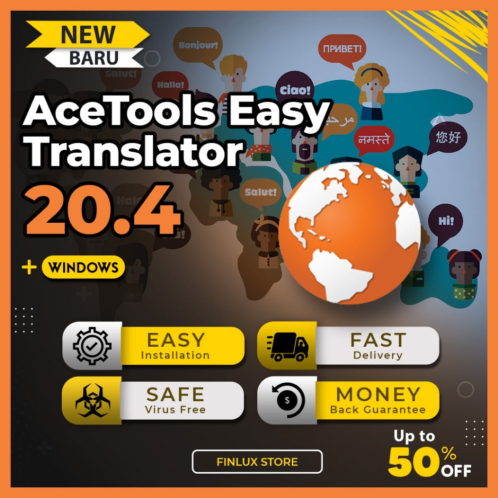 AceTools Easy Translator v20.4 Latest 2024 Lifetime For Windows