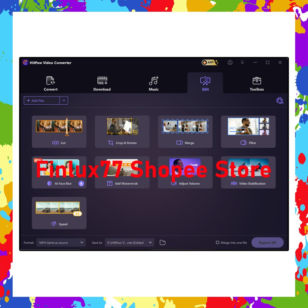 [SELF REDEEM] HitPaw Video Converter v4.6.4 Latest 2025 Lifetime For Windows & McOS