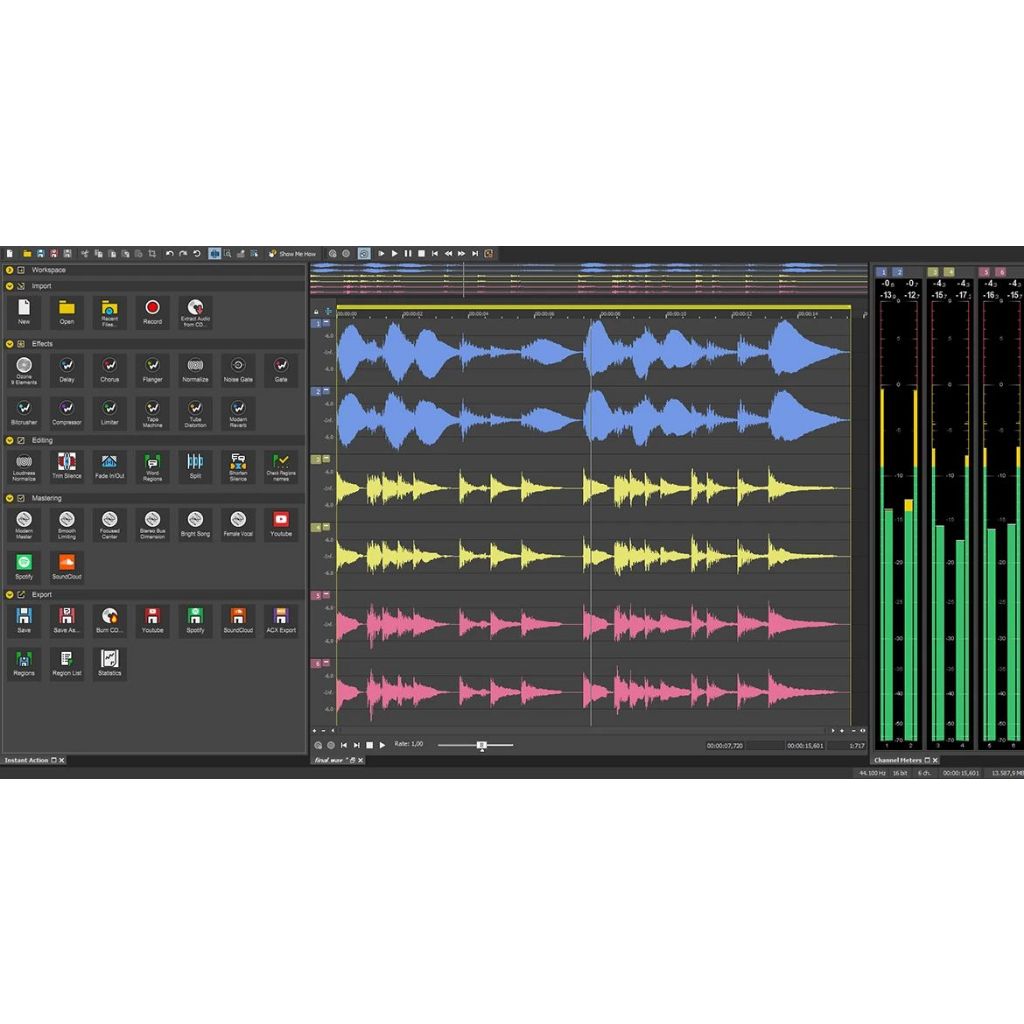 Magix Sound Forge 16  (Windows)