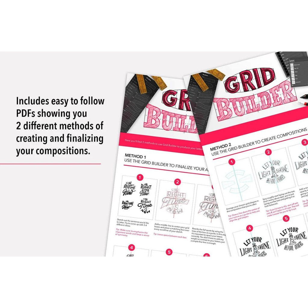 Procreate【T256】 Grid Builder