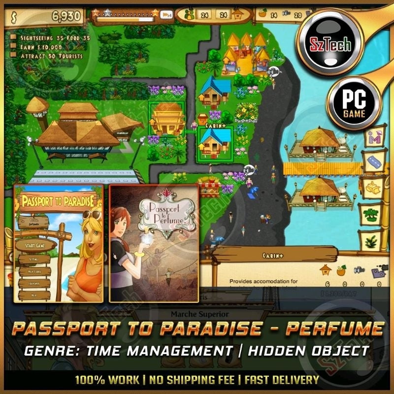 Passport to Paradise | Perfume [PC/LAPTOP GAME][ DIGITAL DOWNLOAD]Classic Games