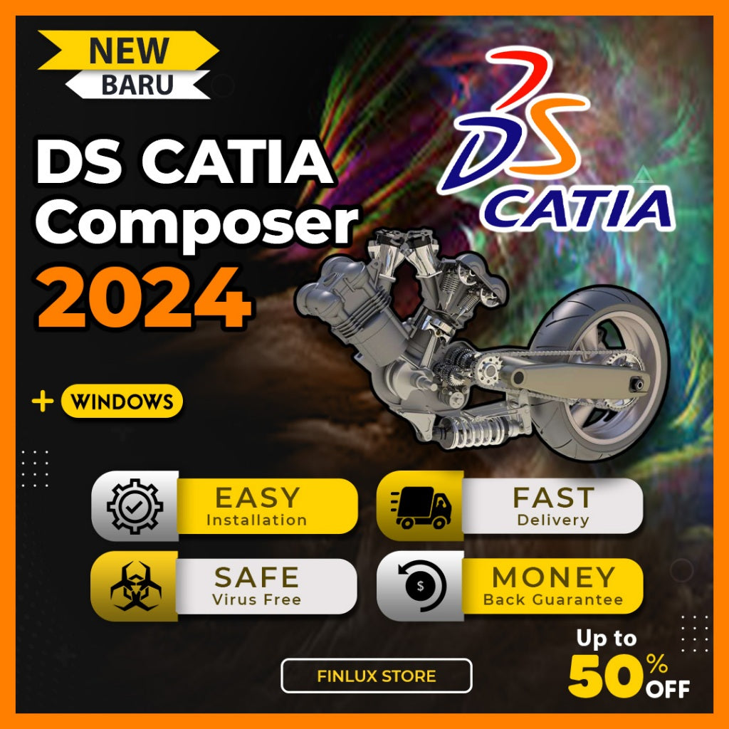 [VIDEO] DS CATIA Composer Refresh2 R2024 Lifetime For Windows (64-Bit)