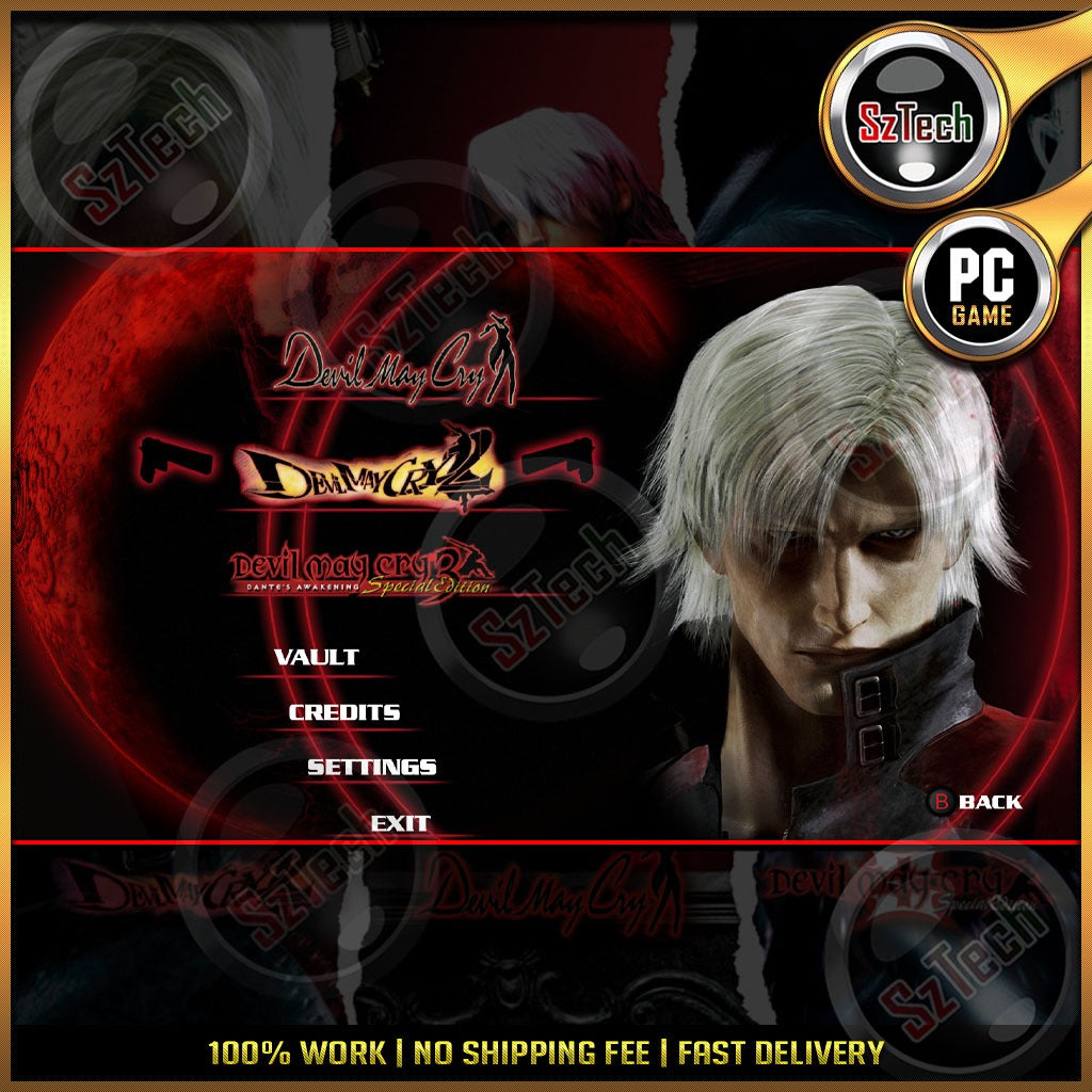 Devil May Cry HD Collection | 3IN1 [PC GAME][ DIGITAL DOWNLOAD][ CLASSIC PC GAMES ]action-adventureDMC
