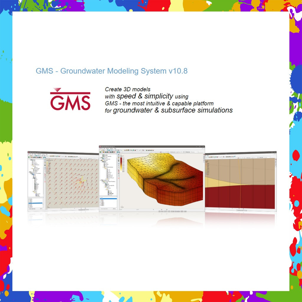 [SELF REDEEM] Aquaveo GMS Groundwater Modeling System Premium v10.8.7 Latest 2025 For Windows (64-Bit)