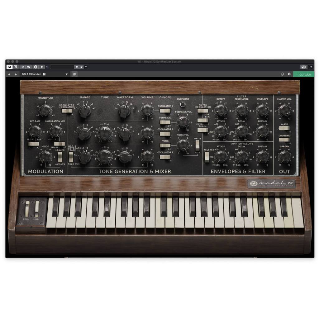 Model 72 Synthesizer System v2.5.9  Softube (Windows 64bit)