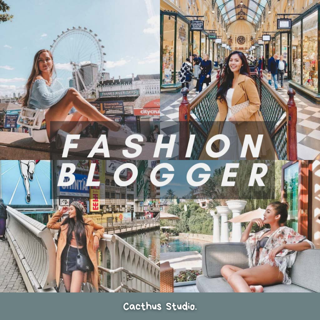 Fashion Blogger | Lightroom Mobile Preset (iOS & Android)
