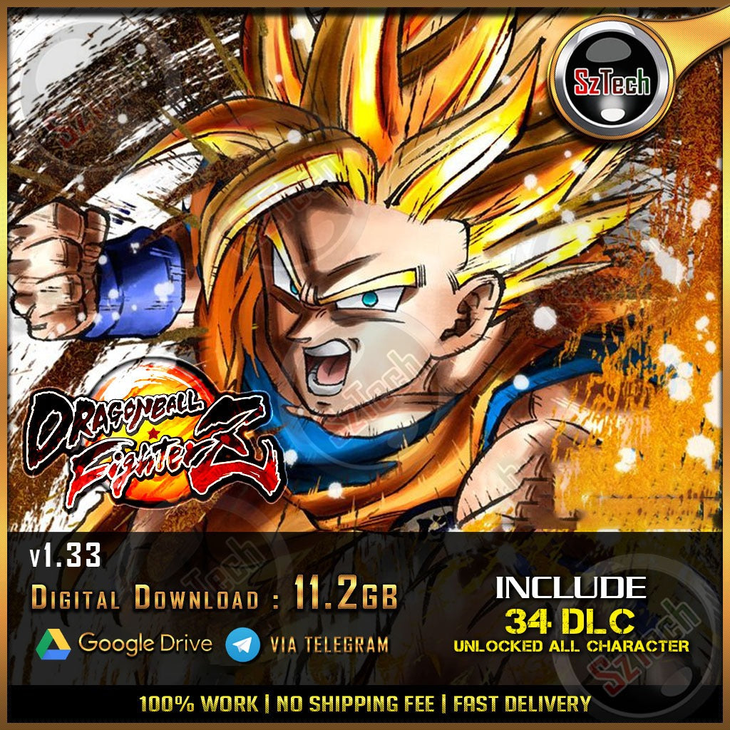 DRAGON BALL FighterZ [ PC/Laptop GAME ]v1.33DRAGON BALL FighterZAnime GamesEmulator