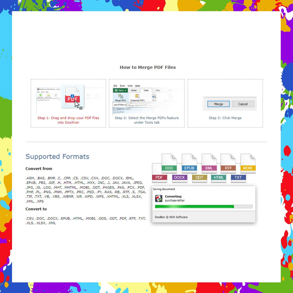 NCH Doxillion Plus v11.16 Serial Key Latest 2025 Lifetime For Windows