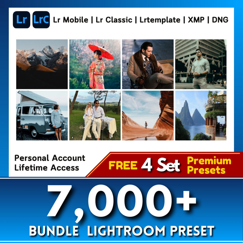 Preset Lightroom V2 - Desktop & Mobile - Lightroom | Preset | Filter | Lut