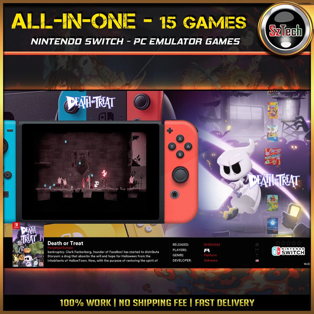 All-in-one Games [ PC/Laptop GAME ]Super mario - Mega ManYuzu EmulatorNintendo Switch PC Emulator