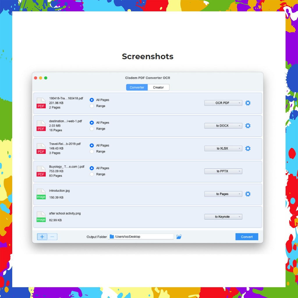 Cisdem PDF Converter OCR v8.2 Latest 2024 Lifetime For McOS