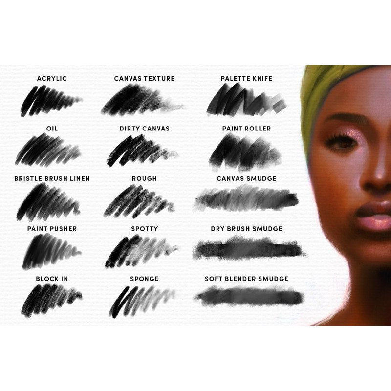 Procreate【T234】 Painterly Pack - Procreate Brushes