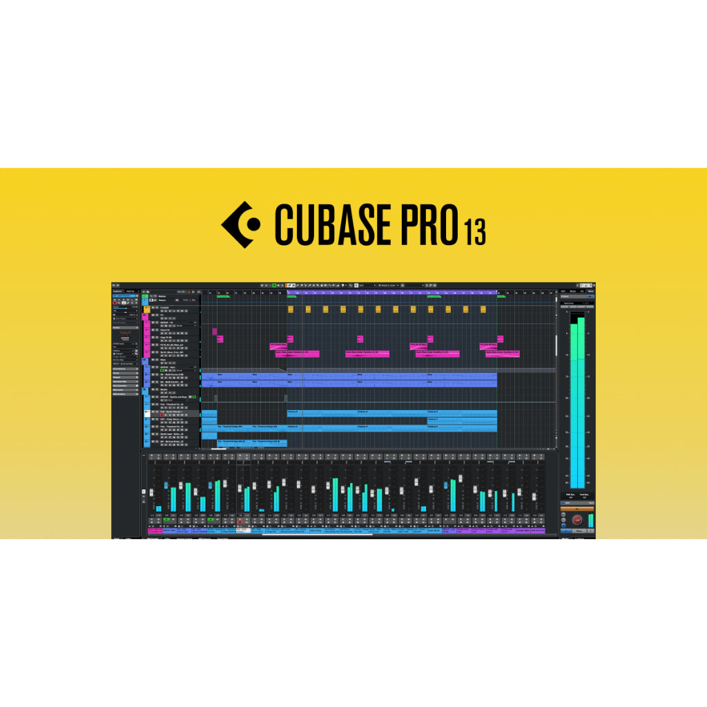 Cubase Pro 13 2024  Music Production Software (Win/Mac)