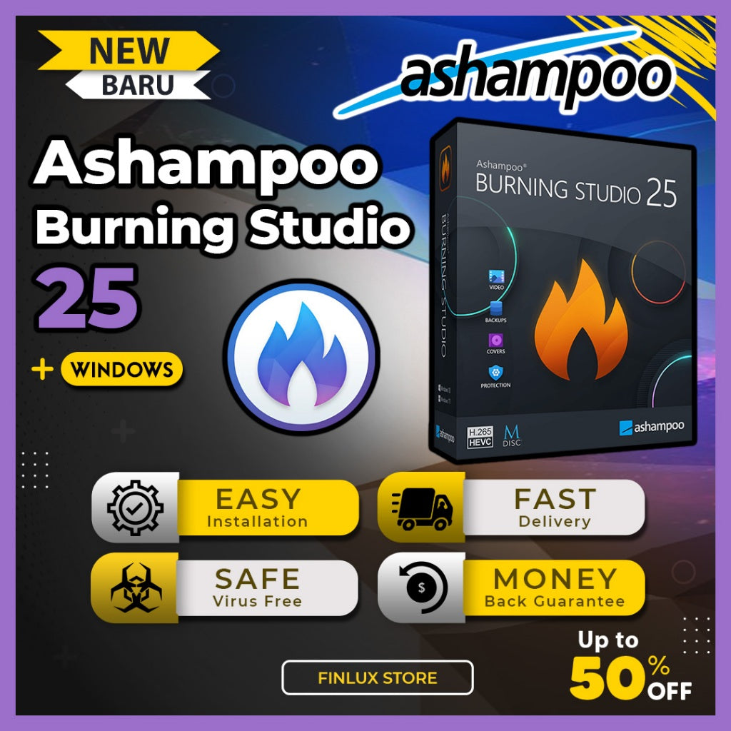 [SELF REDEEM] Ashampoo Burning Studio 26.0 Latest 2025 Lifetime For Windows