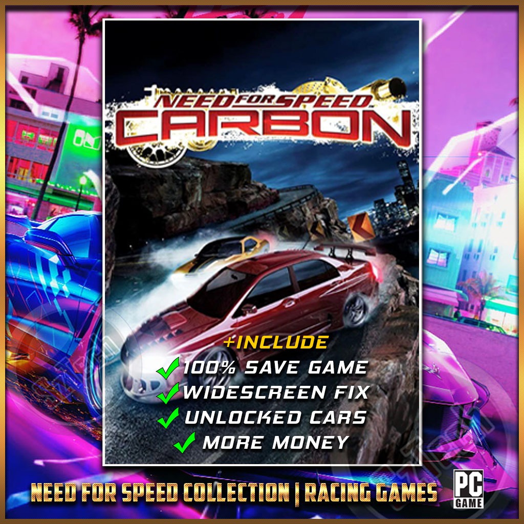 Need for Speed Collection [PC GAME]  [ DIGITAL DOWNLOAD] Most WantedCarbonUndercoverUndergroundSega Rally Revo