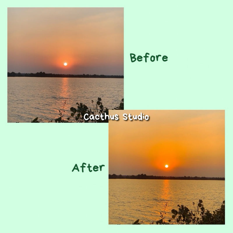 Sunset + | Lightroom Mobile Preset (iOS & Android)