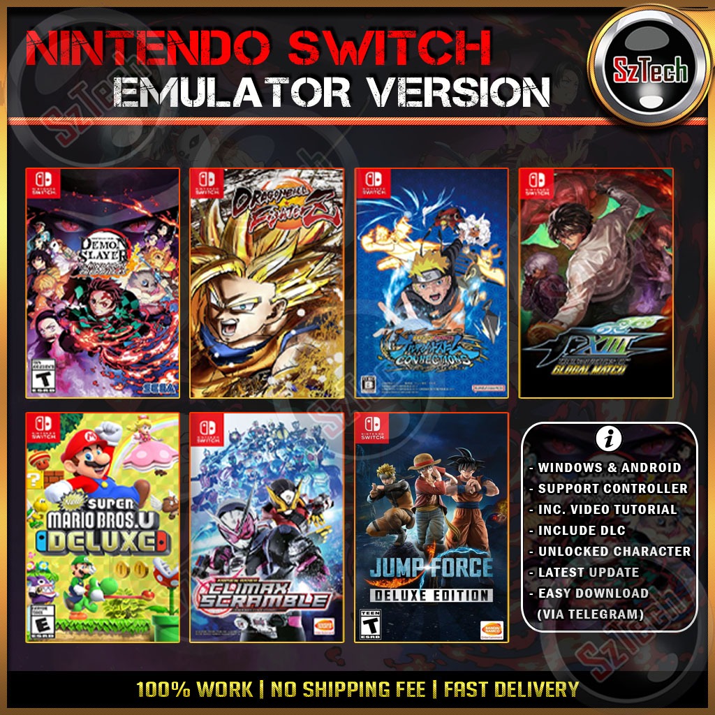 Demon Slayer [ Android/PC GAME ]Kamen RiderNaruto X BorutoKOF XIIIDragonBall FighterZSuper MarioEmulator version