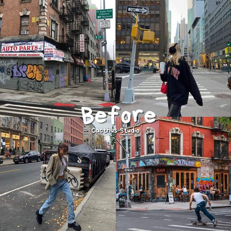 Urban Cinematic | Lightroom Mobile Preset (iOS & Android)