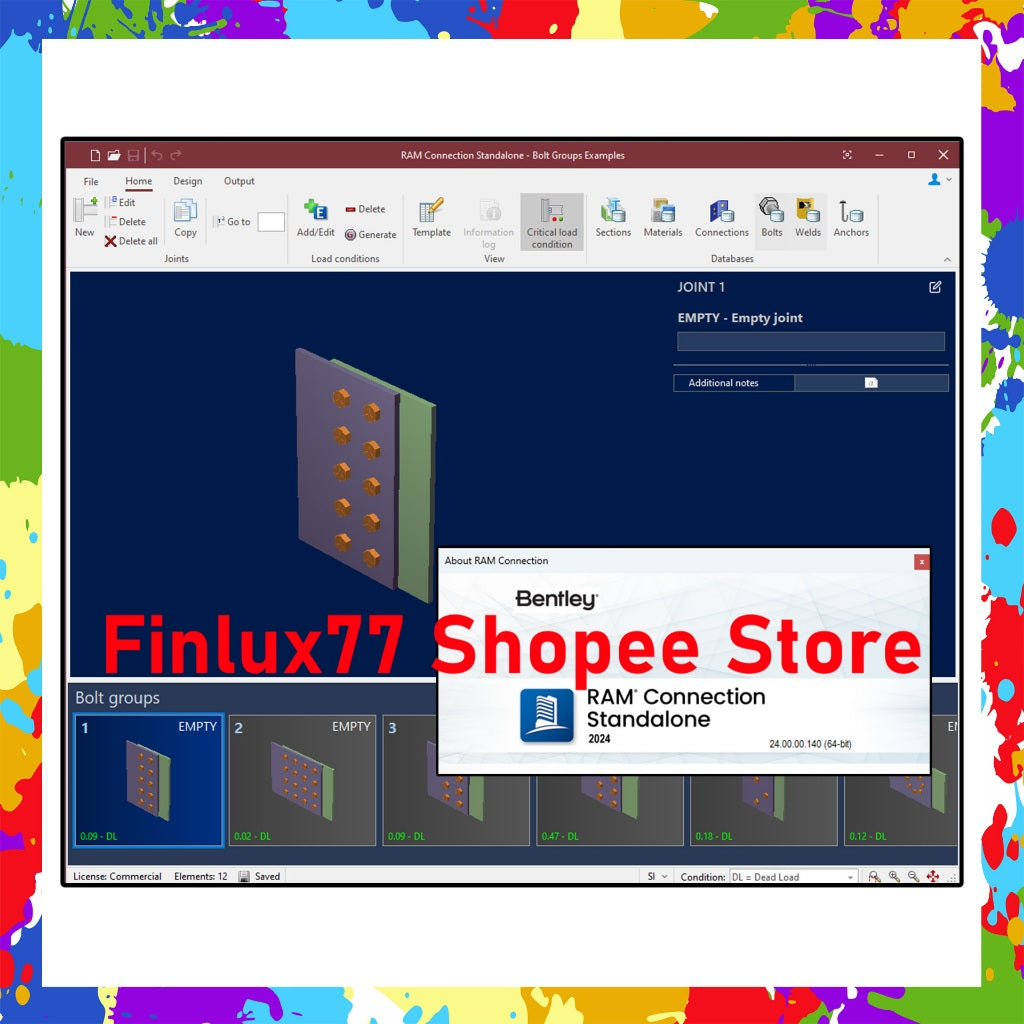[SELF REDEEM] Bentley RAM Connection CONNECT Edition v25.00 Latest 2025 Lifetime For Windows (64-Bit)