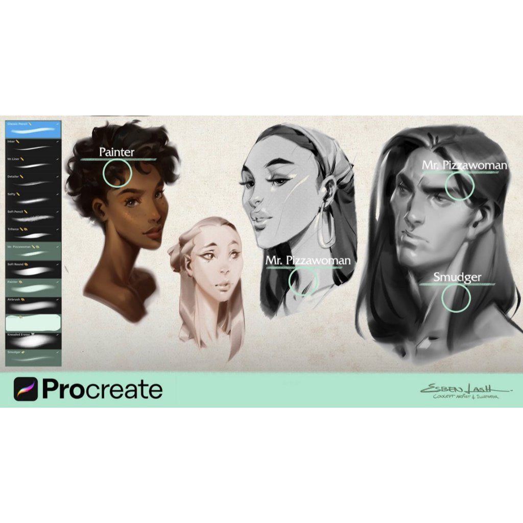 Procreate【T335】EL Procreate Brushpack