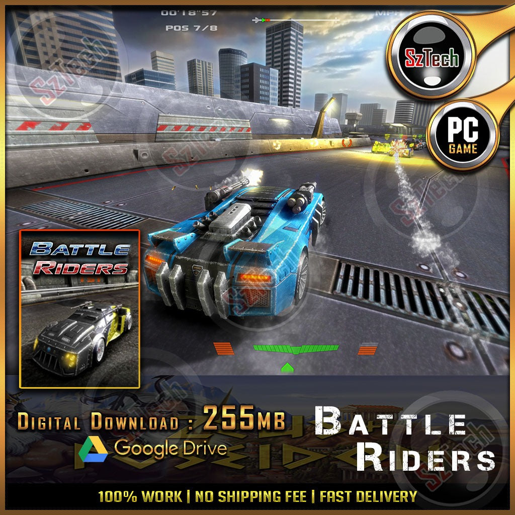 Battle Riders [PC/LAPTOP GAME] ShooterRacingActionCheap & Fast service