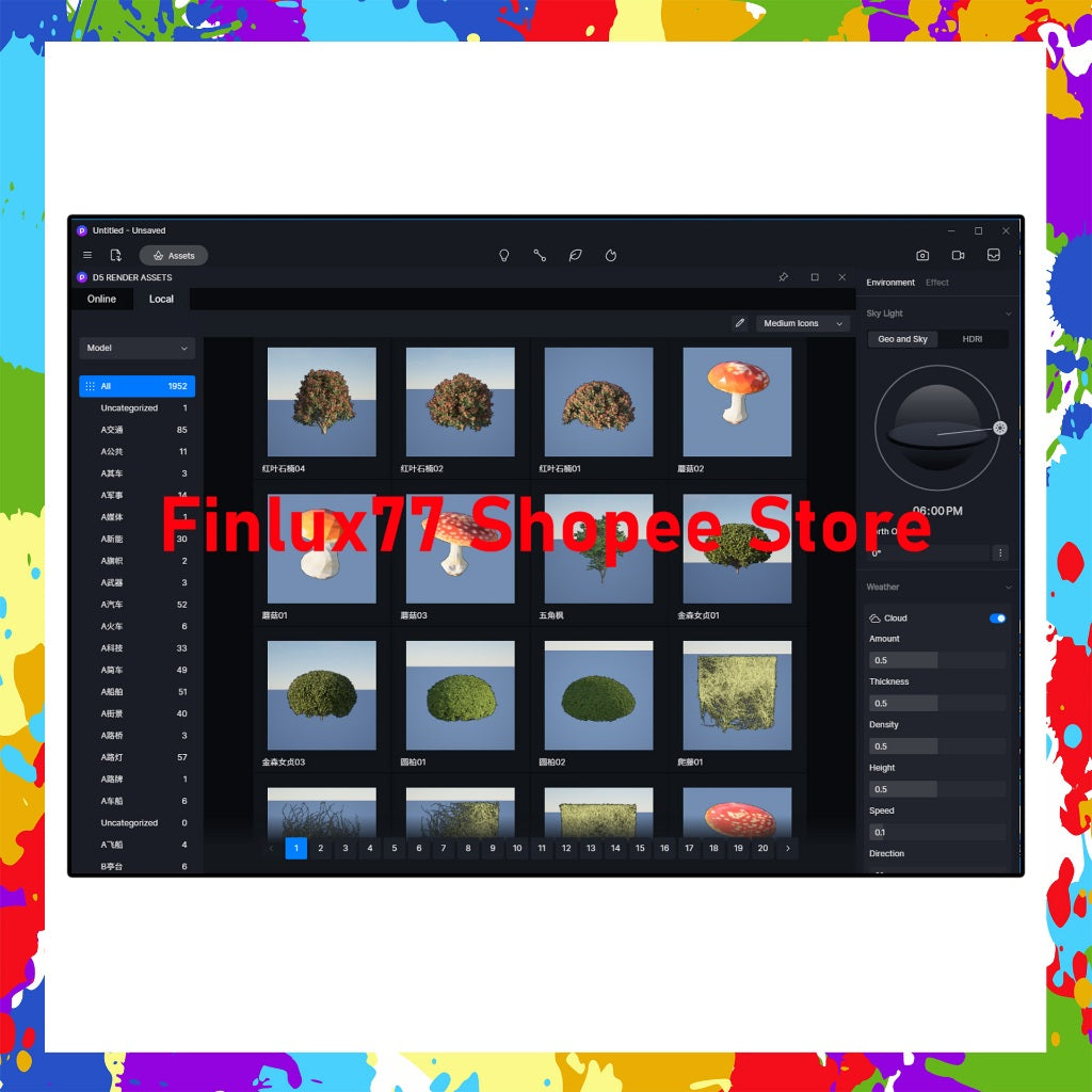 D5 Render v2.3.0 FREE 100GB Assets Library Lifetime For Windows (64-Bit)
