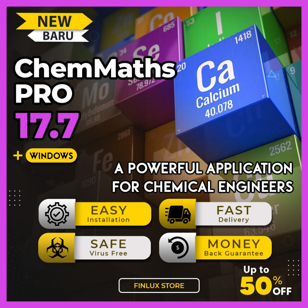 [VIDEO] ChemMaths Pro v17.7 Chemical Engineering Lifetime For Windows