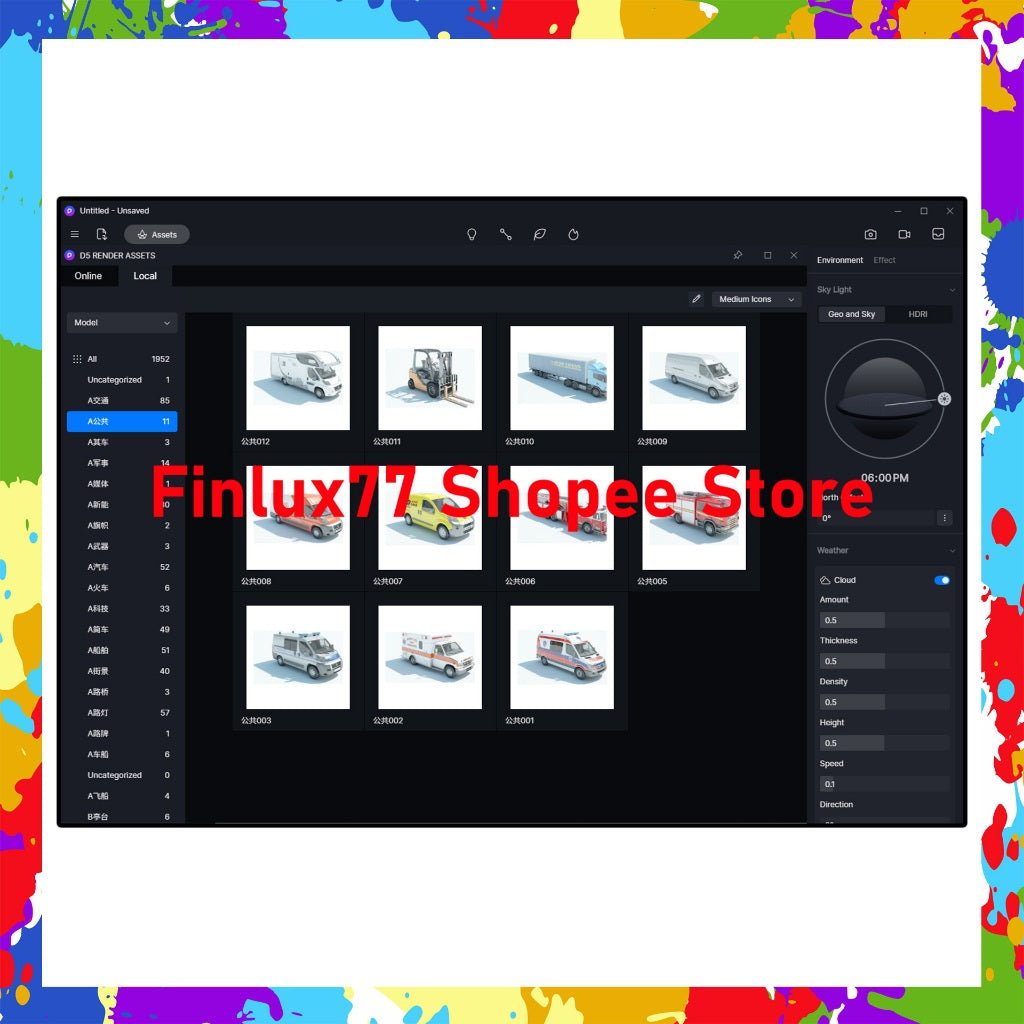 D5 Render v2.3.0 FREE 100GB Assets Library Lifetime For Windows (64-Bit)