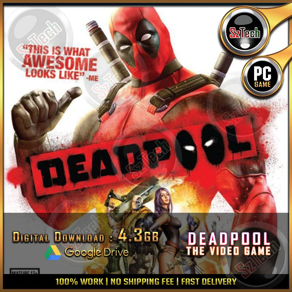 Deadpool - The Video Game [PC/Laptop GAME]  [ DIGITAL DOWNLOAD] Action Games