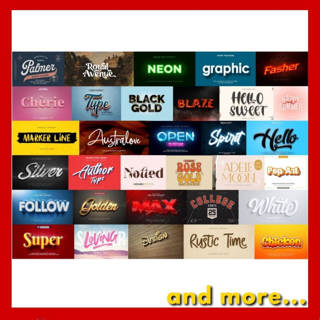 Font Bundle Collection | TTF & OTF Font.