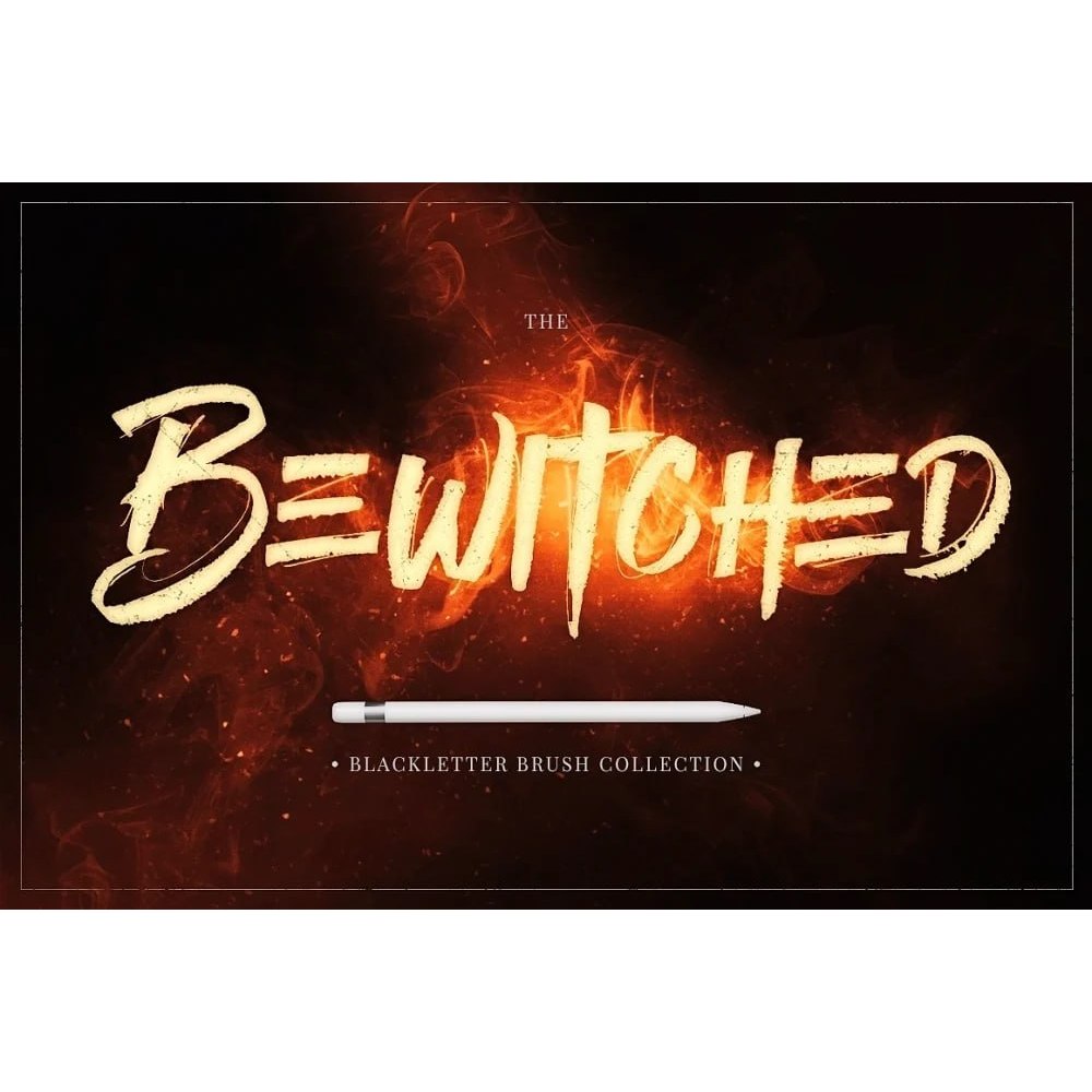 Procreate【T252】 The Bewitched Blackletter Brush Collection