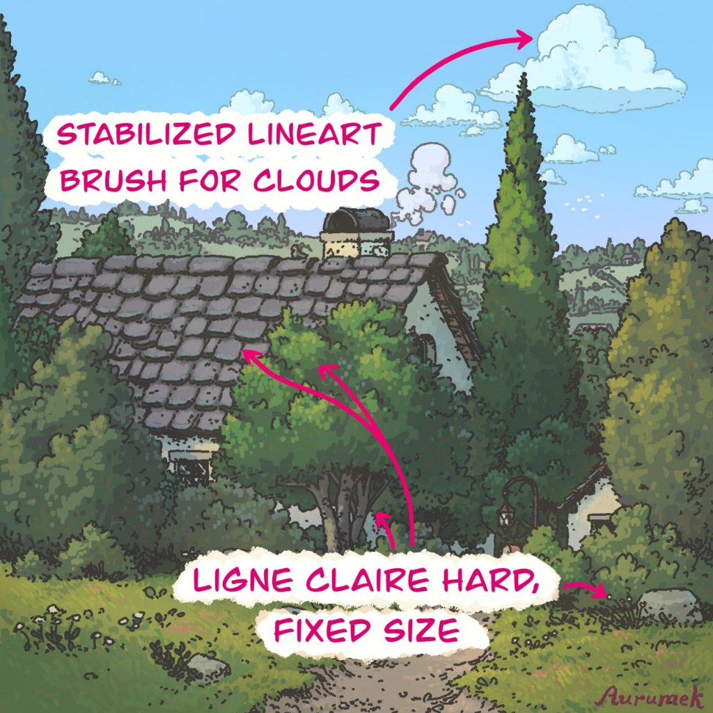 Procreate【T259】 Comic Art Brushes for Procreate